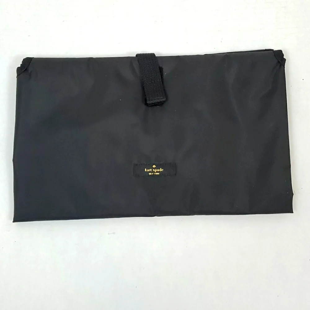 Kate Spade black cosmetic bag purse